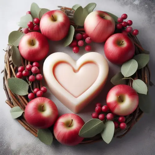 RED APPLE WREATH (Christmas)